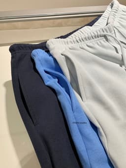 ENEN Quần Nỉ Nữ Ống Đứng Cạp Thấp Basic Dễ Phối Đồ, Phong Cách Thể Thao Casual Năng Động 10901 9