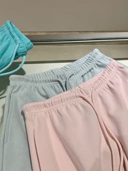 ENEN Quần Nỉ Nữ Ống Đứng Cạp Thấp Basic Dễ Phối Đồ, Phong Cách Thể Thao Casual Năng Động 10901 7