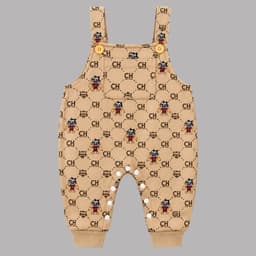 [TĐBY](5–15Kg) Set Bộ Yếm Happy + Áo Bozip Cotton Trắng | Họa Tiết Dễ Thương | Mềm Mại, Ấm Áp, Thời Trang Cho Bé Yêu 5