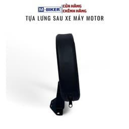 Tựa lưng xe máy M-Biker gắn baga tấm, đệm mút da PU cho người ngồi sau 9