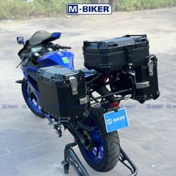 Bộ Baga Gắn 3 Thùng Yamaha R15V3 M-Biker, Baga Sau Và Baga Hông Lắp Theo Xe 8