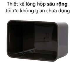 Set 4 Hộp đựng giấy để bàn HOKORI nhựa VIỆT NHẬT cao cấp -  Đựng giấy ăn, vệ sinh, khẩu trang 2738/9 6