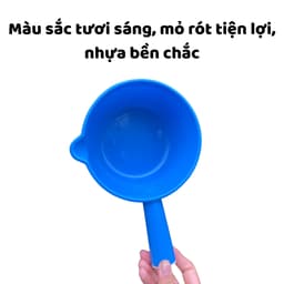 Gáo Múc Nước Nhà Tắm Nhựa Có Tay Cầm, Ca Múc Nước Tiện Dụng, Gọn Nhẹ, Bền Đẹp – TADAHOME 2
