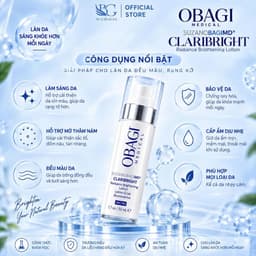 Lotion Obagi Medical SUZANOBAGIMD Claribright 50ml Dưỡng Sáng Hỗ Trợ Mờ Thâm Nám, Đều Màu Da 2