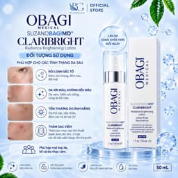 Lotion Obagi Medical SUZANOBAGIMD Claribright 50ml Dưỡng Sáng Hỗ Trợ Mờ Thâm Nám, Đều Màu Da 5