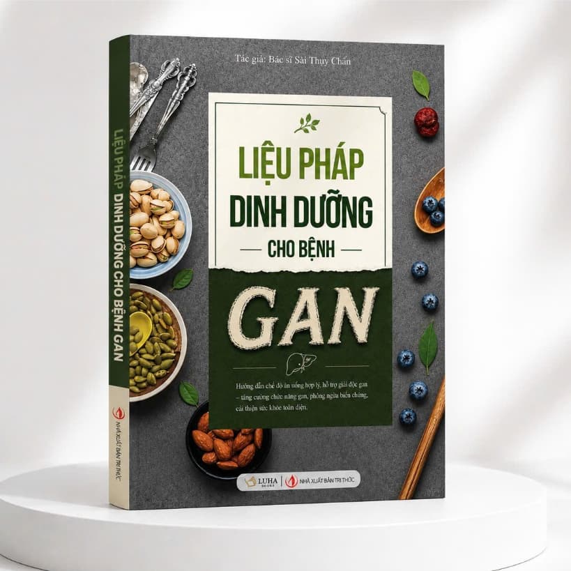 Sách Liệu Pháp Dinh Dưỡng Cho Bệnh Gan - GS.BS Sài Thụy Chấn: Giải pháp hiệu quả cho sức khỏe gan