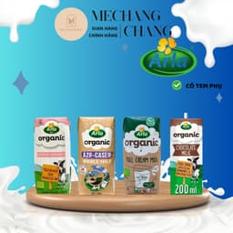 [VOUCHER SHOP 80K] Sữa tươi Organic hữu cơ Arla chính hãng nhập khẩu Đan Mạch cho bé 3