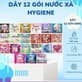 Combo 10 dây Nước Xả Vải Hygiene, Nước Giặt Xả Vải Đậm Đặc Gói 20ml