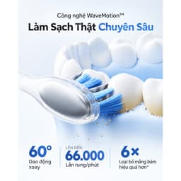 Bàn chải điện Laifen Wave Pro Rung Xoay 60° Giảm Mảng Bám, Chống Nước IPX8, Bảo Hành 24 Tháng 3