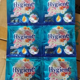 Combo 10 dây Nước Xả Vải Hygiene, Nước Giặt Xả Vải Đậm Đặc Gói 20ml 9