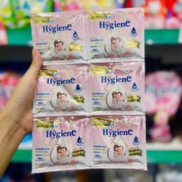 Combo 10 dây Nước Xả Vải Hygiene, Nước Giặt Xả Vải Đậm Đặc Gói 20ml 6