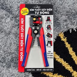Kìm Tuốt Dây Điện Tự Động Đa Năng 0,2-6mm², Thế Hệ Mới Tiện Lợi, Dễ Dàng Sử Dụng! [ HÀNG CHÍNH HÃNG ] 1