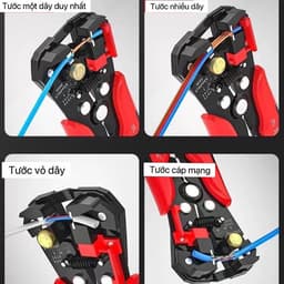 Kìm Tuốt Dây Điện Tự Động Đa Năng 0,2-6mm², Thế Hệ Mới Tiện Lợi, Dễ Dàng Sử Dụng! [ HÀNG CHÍNH HÃNG ] 4