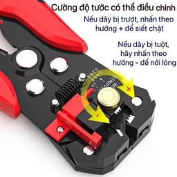 Kìm Tuốt Dây Điện Tự Động Đa Năng 0,2-6mm², Thế Hệ Mới Tiện Lợi, Dễ Dàng Sử Dụng! [ HÀNG CHÍNH HÃNG ] 3