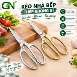 Kéo Đa Năng Siêu Sắc- kéo sk5 Tiện Lợi Cắt Cá Cắt Gà Cắt Các Loại Thực Phẩm 1