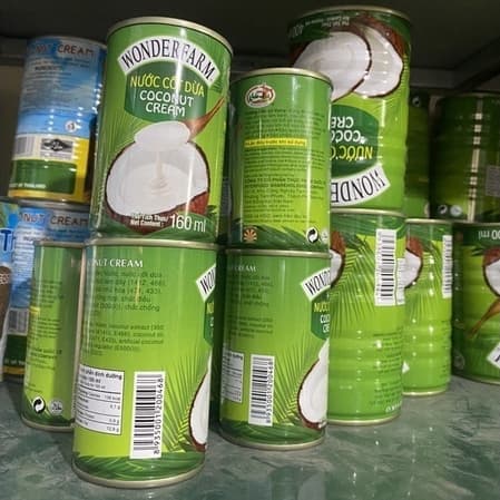 GIÁ SI Cốt dừa Wonder Farm 160ml- 400ml dacsanvietgiasi