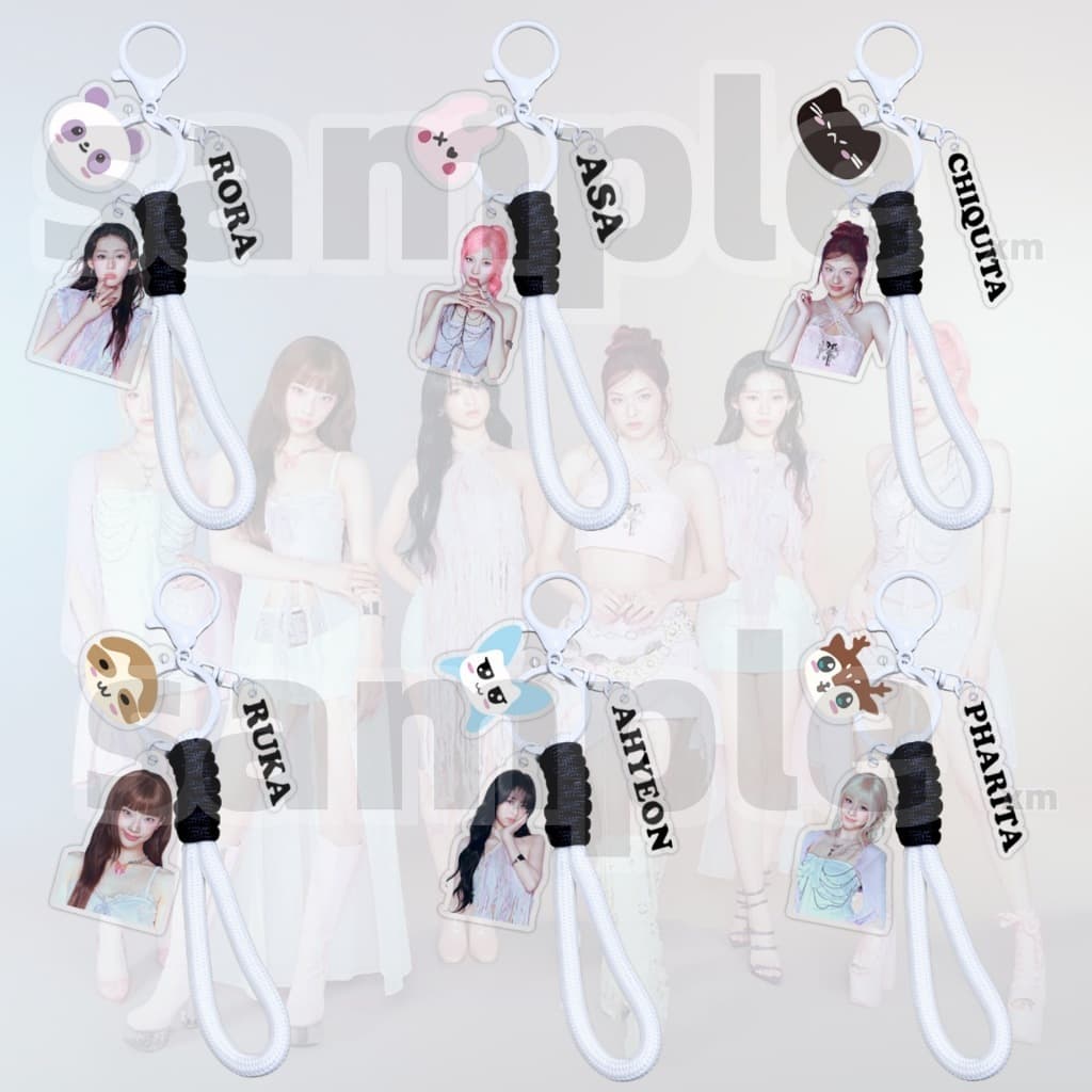 (NEW 2026) Móc khóa dù siêu xịn thành viên BABYMONSTER dễ thương (có quà tặng)