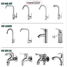 Combo 5 Đầu Vòi Lọc Nước 6 Lớp  Xoay 360° Linh Hoạt, Lọc Sạch Cặn Bẩn Tạp Chất kdn1511 6