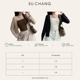 Set Áo Cardigan Kèm Quây Hoa Nhí S345 Kenco Thời Trang Nữ Sài Gòn 3
