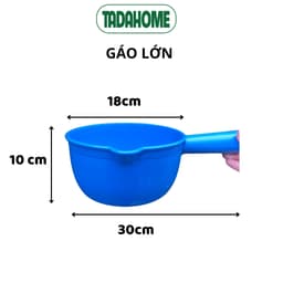 Gáo Múc Nước Nhà Tắm Nhựa Có Tay Cầm, Ca Múc Nước Tiện Dụng, Gọn Nhẹ, Bền Đẹp – TADAHOME 8