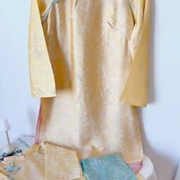 Áo dài mẹ bé vải tằm nhũ cao cấp - chất liệu mềm mại - mặc lễ tết trung thu siêu xinh - mẫu mới nhất 2026 5