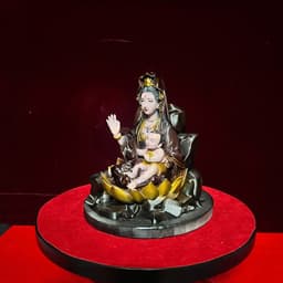 Tượng Quan âm Tống tử in 3d . cao 17 cm 2