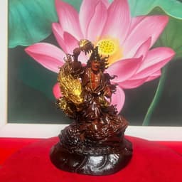 Tượng Tế Công Hòa thượng in 3d . cao 17 cm 3
