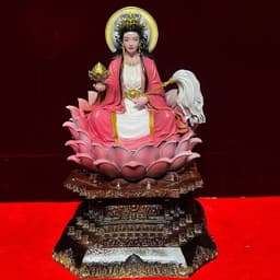 Tượng Hoa sơn Thánh mẫu in 3D . cao 21 cm 1