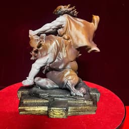 Tượng Á Thần Hercules đấu Sư tử Nemea ( kỳ công thứ nhất) in 3D . cao 18 cm 2