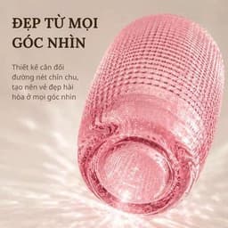 Bộ 6 Ly Thủy Tinh Vân Lưới Cao Cấp 340ML, Cốc Uống Nước Sang Trọng Nhiều Màu, Dùng Gia Đình Văn Phòng Quà Tặng 3