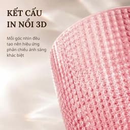 Bộ 6 Ly Thủy Tinh Vân Lưới Cao Cấp 340ML, Cốc Uống Nước Sang Trọng Nhiều Màu, Dùng Gia Đình Văn Phòng Quà Tặng 4