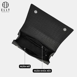 Túi Xách Nữ ELLY EL389 Da Tổng Hợp Cao Cấp Đeo Vai Đeo Chéo Thời Trang Sang Trọng Thanh Lịch 6