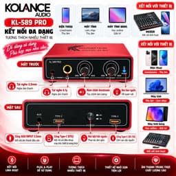 Box Stereo Kolance KL-589 Pro 24Bit – Box Livestream Thu Âm, Hát Online, Kết Nối Điện Thoại Máy Tính 7