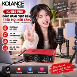 Box Stereo Kolance KL-589 Pro 24Bit – Box Livestream Thu Âm, Hát Online, Kết Nối Điện Thoại Máy Tính 4