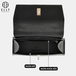 Túi Xách Nữ ELLY EL388 Da Tổng Hợp Cao Cấp Xách Tay Đeo Vai Đeo Chéo Thời Trang Thời Thượng 6