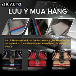 (Lẻ Bộ Phận) Thảm Cước Lót Sàn Cho Xe 5 - 7 Chỗ, Hàng Loại 1 Dầy Dặn (Ghi Chú Tên xe+Đời xe) 3
