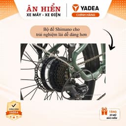 Xe đạp trợ lực điện YADEA FLIT Xe đạp trợ lực điện gấp gọn 6