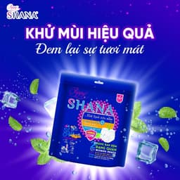 Băng Vệ Sinh Quần Ban Đêm  Shana Herbal Cool 2 Miếng - Chống Tràn 360°, Mát Lạnh Thảo Dược, An Tâm Trọn Giấc Ngủ 7