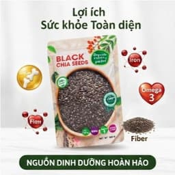 Hạt Chia Đen 500g – Hạt Chia Dùng Hằng Ngày Có Dinh Dưỡng Tiện Lợi Sử Dùng Hàng Ngày 1
