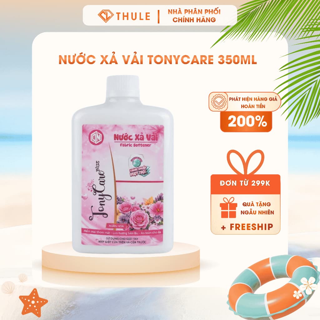 Nước Xả Vả iTonyCare  Fabric Softener 350ml – Nước Xả Quần Áo, Chăm Sóc Vải