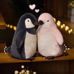 Gấu Bông Chim Cánh Cụt Cao Cấp Gấu Bông Cánh Cụt Lông Thỏ Mềm Mịn Đáng Yêu Làm Quà Sinh Nhật G198 7