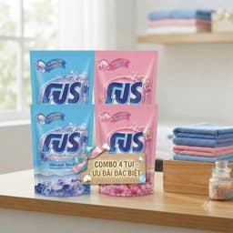 Set 3 Túi Nước Xả Vải FUS Thái Lan – Garden Sweet, Natural Fresh, Forest Aroma, Mềm Mượt Thơm Lâu Cho Cả Gia Đình 5