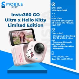 Camera hành trình Insta360 GO Ultra x Hello Kitty Limited Edition Chính Hãng 1