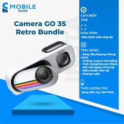 Bộ camera Insta360 Go 3S Retro Bundle (Special Edition) Chính Hãng 1