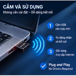 Usb Thu Sóng Wifi 6 LB-Link BL-WN351AX và WN155A (1 Anten) 5