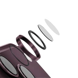 [Có iP18] Lens UNIQ OPTIX ALUGUARD Bảo Vệ Camera Hạn Chế Trầy Xước Chính Hãng cho iP 18 Pro Max| 18 Pro 9