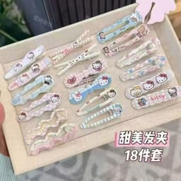SET 18 Kẹp Tóc Hello Kitty - 18Pcs 1