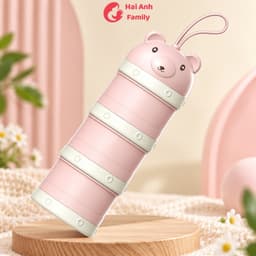 Hộp chia sữa bột cho bé MISUTA 3 ngăn chất liệu cao cấp 8