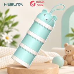 Hộp chia sữa bột cho bé MISUTA 3 ngăn chất liệu cao cấp 9