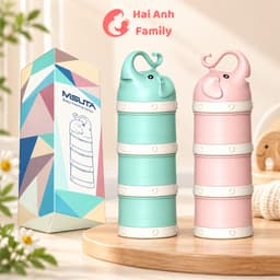 Hộp chia sữa bột cho bé MISUTA 3 ngăn chất liệu cao cấp 7